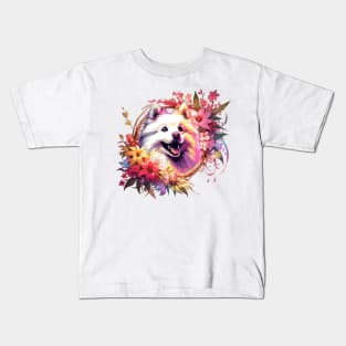 American Eskimo Dog Mothers Day Dog Mom Special Gift Kids T-Shirt